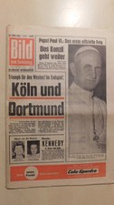 Bild am Sonntag  Juni 23.6.1963 61. Geburtstag