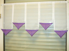 Scheibengardine HANDARBEIT