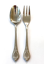 Michelin 18 / 10  Kuchenbesteck 6 Kuchengabeln + 6 Teelöffel Ostfriesendekor