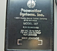 Pacesetter 387 Jerome Industries ILDF-29 Netzteil DC 7,5V 2,5A Hohlst.5,5mm*3mm