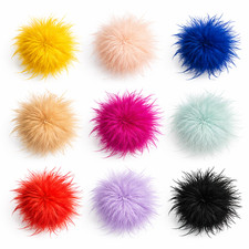 Feder Brosche Straußenfedern