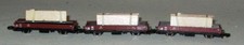 Spur Z - Güterwagen   3 x 8610 mit Holz-Ladung