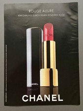Chanel Rouge Allure Lippenstift Werbeanzeige 2006 Vintage Ad Werbung Reklame
