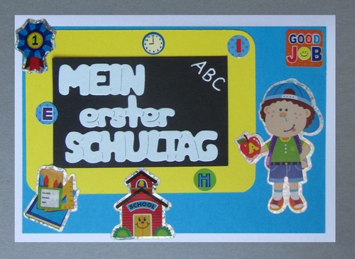 Einschulungskarte karte zur - einschulungskarte,