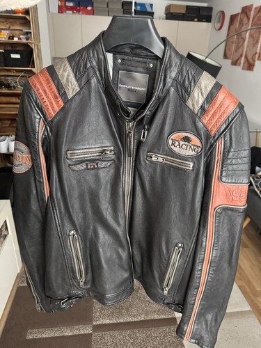 Biker leather jacket xxl - biker,