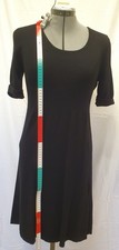 S.Oliver Selection schwarz  Strick-Kleid 38 M 40 Ü477