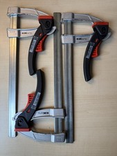 3 x Bessey Hebelzwinge KLIKlamp KLI 25, 250 x 80 mm