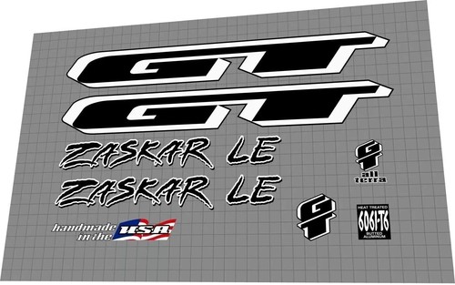 1996 zaskar decal set - 1996,