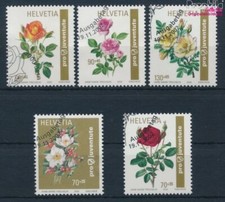 Briefmarken Schweiz 2002 gestempelt Mi 1810-1814 Pflanzen / Pilze (10463266