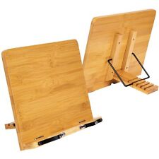 ONVAYA® Bambus Leseständer | Buchstütze | Perfekt zum Halten für Tablets Bücher