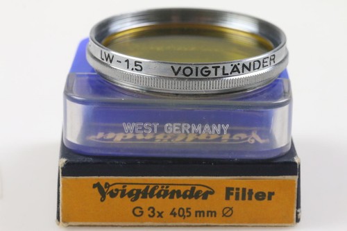 Voigtländer gelbfilter 3x - voigtlÄnder, g