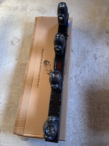 Etec led quad moving head - moving, beam