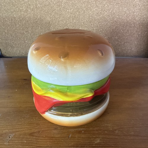 Hamburger keramik spardose - hamburger,
