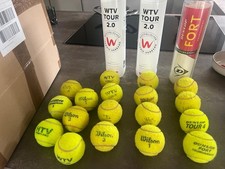 18 Dunlop Wilson WTV Tecnifibre Bälle teilw NEU inkl Dosen
