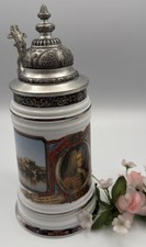 Porzellanbierkrug  "AUGUST der