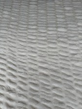 Edelzeit Chalet Zobel Felloptik Wendedecke Wohndecke 150 x 200 cm, Offwhite