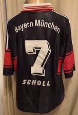 FC Bayern München Adidas Heim Trikot 1997-1999 "OPEL" + Nr.7 Scholl Gr.M- L