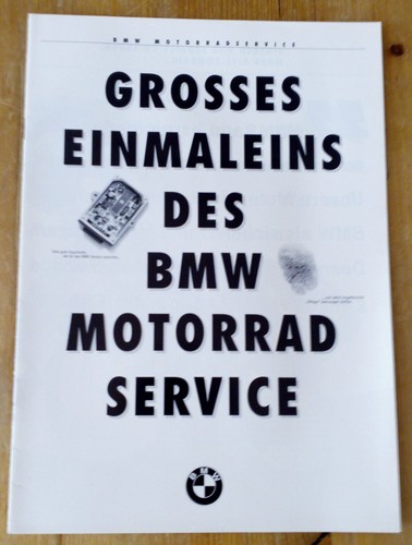 Prospekt bmw motorrad service - bmw,