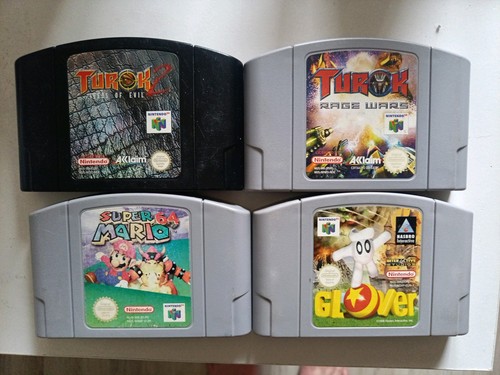 N64 spiele turok glover - n64, spiele,