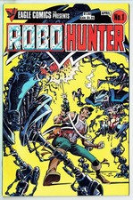 Robo Hunter 1 - 4 (Eagle 1984) Wagner/Gibson SF classic