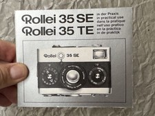 Rollei 35 SE TE  Anleitung - Text.deutsch etc. - Classic-Camera-STORE