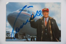 Niki Lauda (+2019) - Formel 1 Weltmeister - signierte Autogrammkarte  Lauda Air