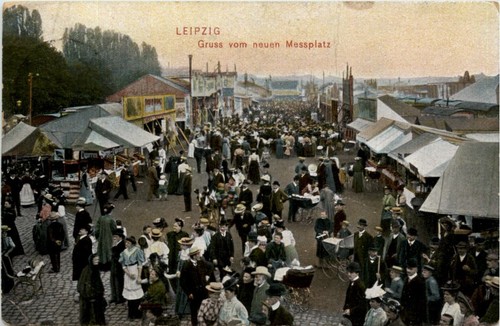Leipzig gruss vom - leipzig,, neuen