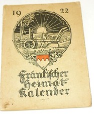 Fränkischer Heimat-Kalender 1922