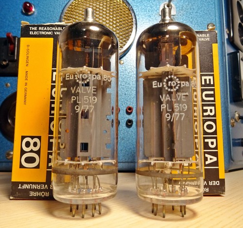Konvolut röhre pl519 - 2x,