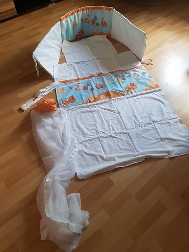 Babybett himmel set 6teilig - himmel,