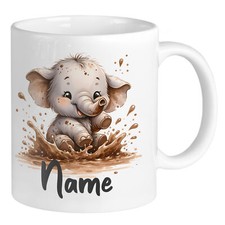 Personalisierte Tasse Elefant