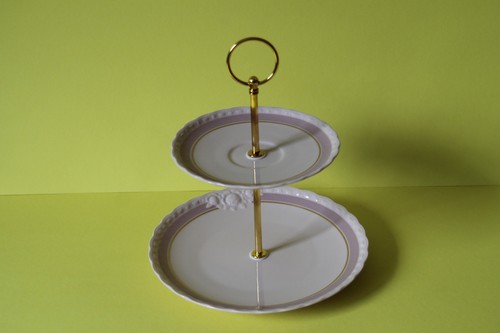 Zweistöckige etagere teller - etagere,