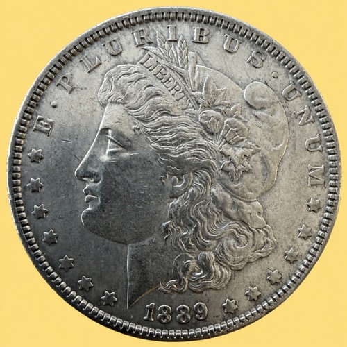1889 morgan dollar usa - 1889,