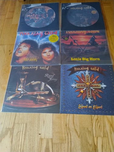 Running wild picture - running, lp