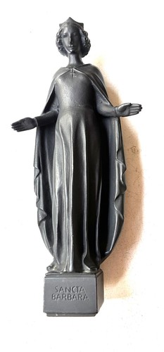 Sancta barbara skulptur - "sancta, barbara"-skulptur