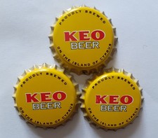 3 UNUSED BOTTLE CAPS