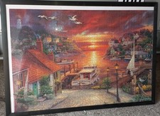 10 Puzzle New York Brooklyn Bridge Segelschiff Emojji mediteranes Fischerdorf