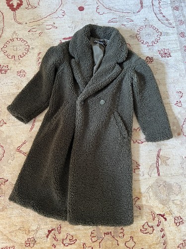 Zara winter mantel oliv - zara, oliv/kaki