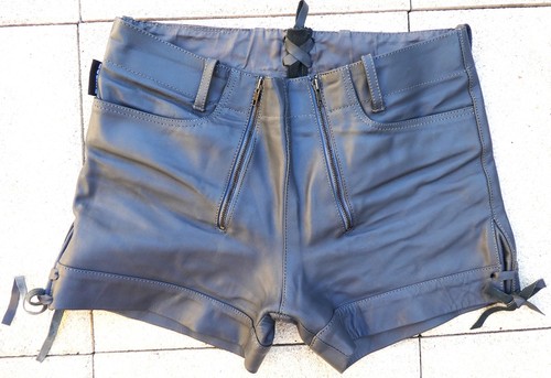 Fette ledershorts kurze - fette, /