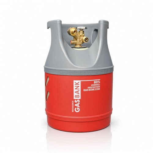 Gasbank duo 5kg nachfüllbare - gasbank,