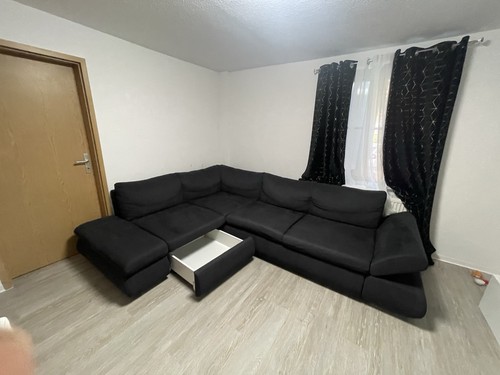 Sofa sitzer schwarz - sofa,