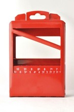 VISITEX Metallkassette ROT