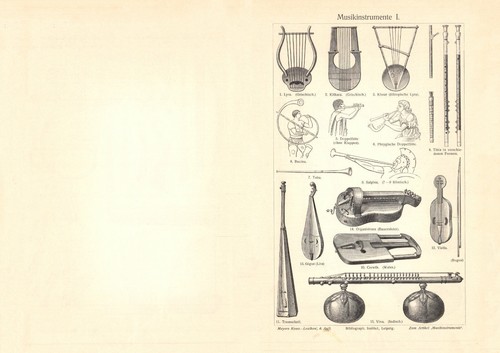 Musikinstrumente iii - -,