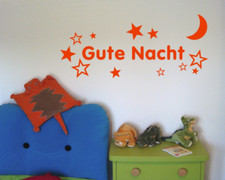 Wandtattoo 'Gute Nacht'