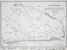 Westfalen Original Lithografie