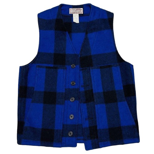 Filson mackinaw wollweste blau - filson,
