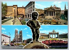 Postcard Brussels Belgium