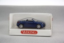 Wiking H0 1:87 Automodell Audi TT Roadster Cabrio blau 0134 37 32 NEU NOS OVP