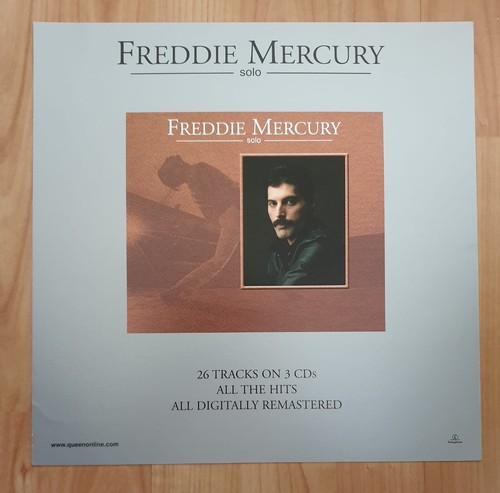 Freddie mercury solo - mercury, promo