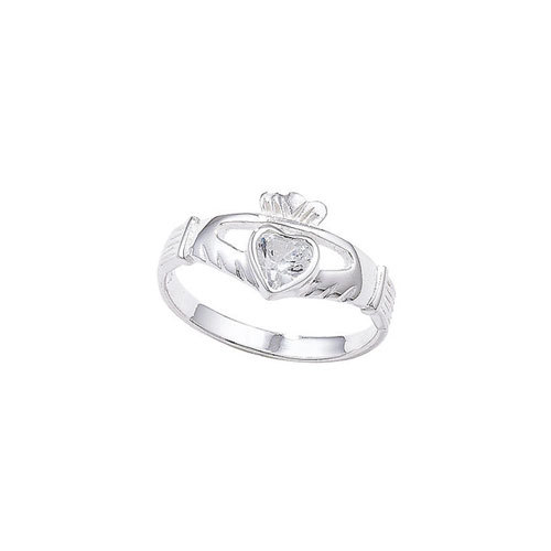 Silber keltisch claddagh stein - keltisch,